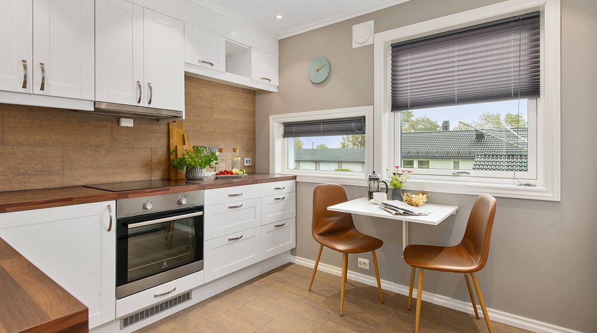 Kitchen inside a Mandeville property